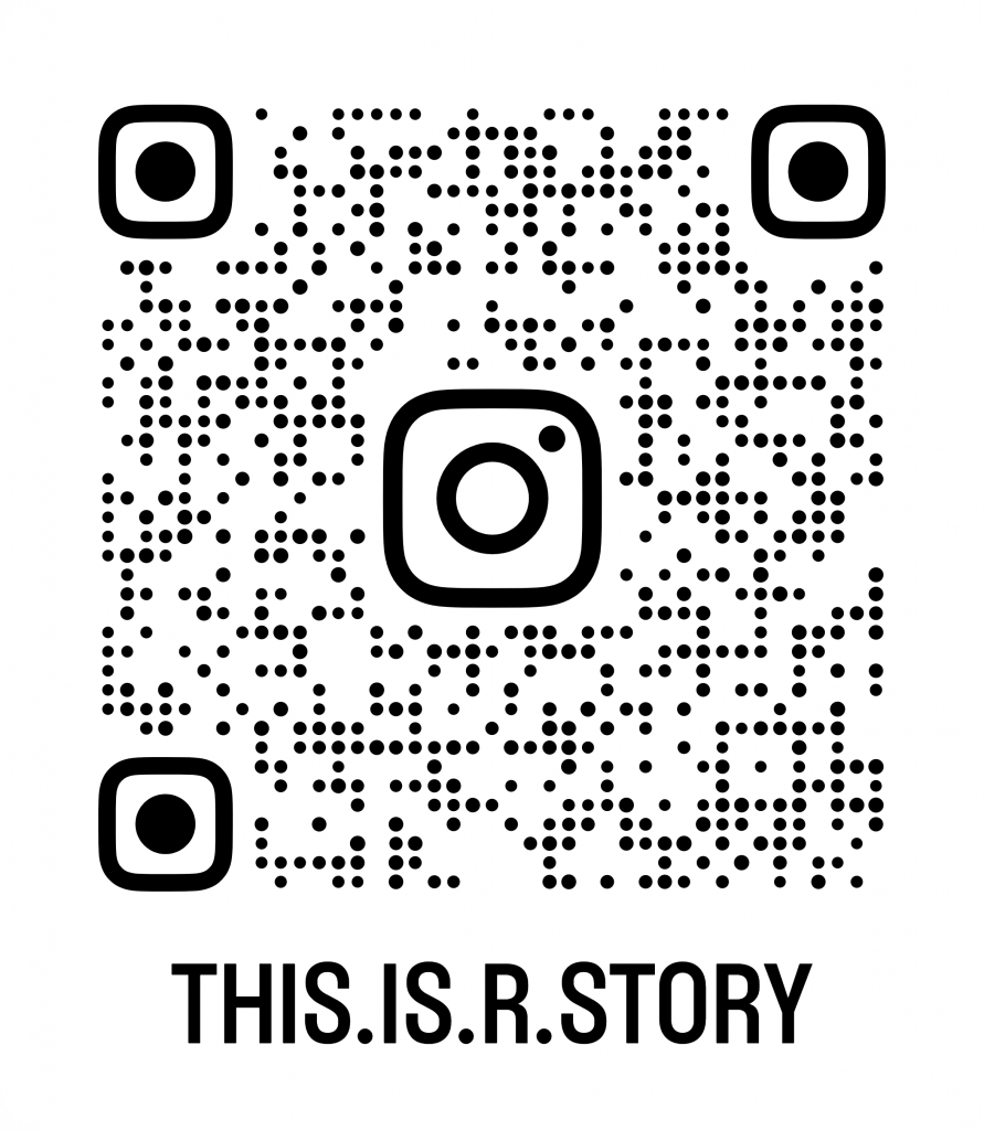 QR code leading to Instagram profile